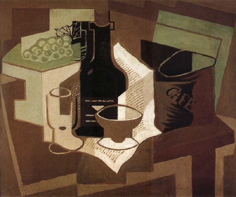 Juan Gris The Coffee in bag China oil painting art